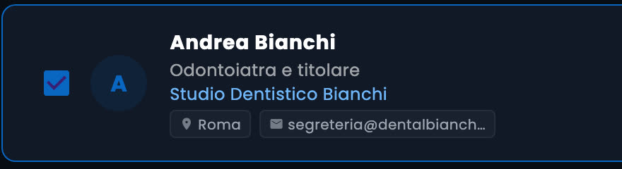 Risultato di LinkedIn: Andrea Bianchi, odontoiatra e titolare dello Studio Dentistico Bianchi, a Roma